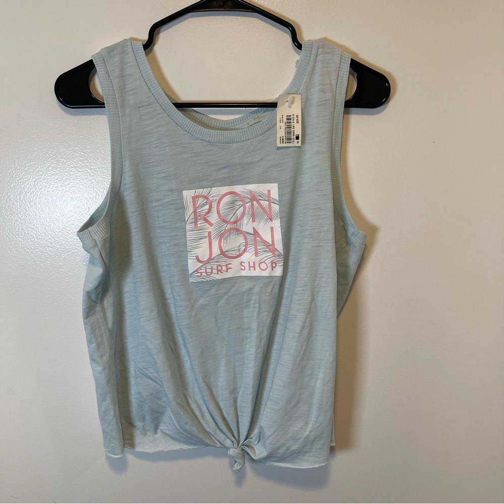 Ron Jon Light Blue Tank Top